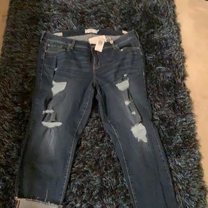 Torrid-boyfriend crop jeans